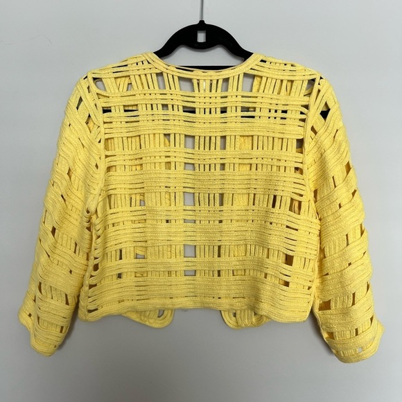 Chico’s knit yellow versatile sweater Size 0 - Picture 3 of 4